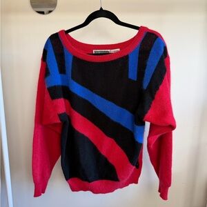 Vintage OPTIONS Angora Blend Sweater 80s 90s